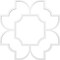 Ekena Millwork 41W x 41H x 1T Small Anderson Decorative Fretwork Ceiling Panels in Architectural Grade PVC CELP41X4103AND - alternate 8